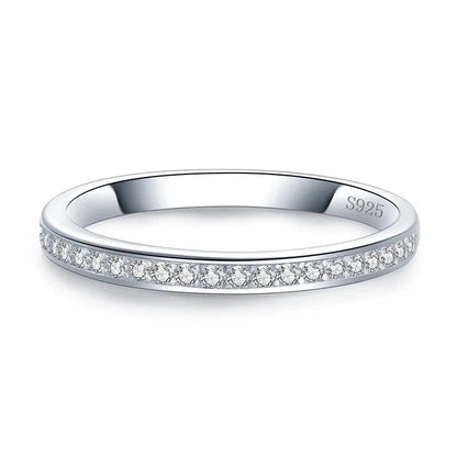 Silver Sparkle Ring - Zafinne Jewelry