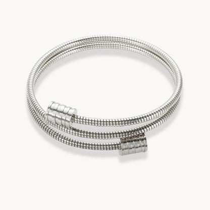 Twisted Bangle Bracelet - Zafinne Jewelry